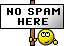 *no spam here*